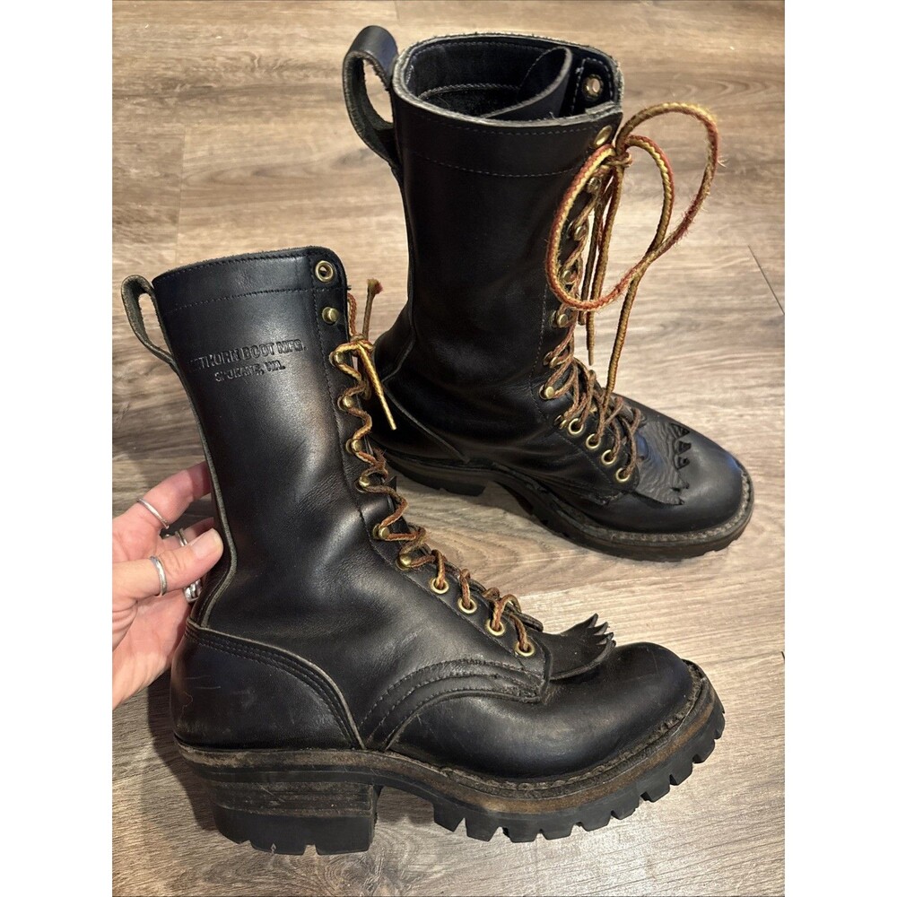 White’s Hathorn Hi-Line Explorer Smokejumper Wildland FF Boots Size 5.5 Men’s